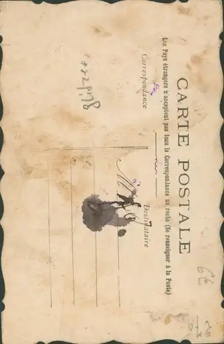 Ak Kind mit Blumenkorb, Rosen, Charles, Kitsch