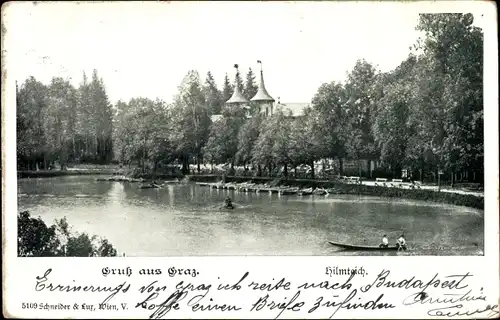 Ak Graz Steiermark, Hilmteich