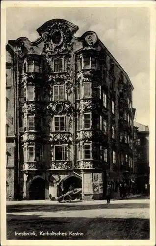 Ak Innsbruck in Tirol, Katholisches Kasino