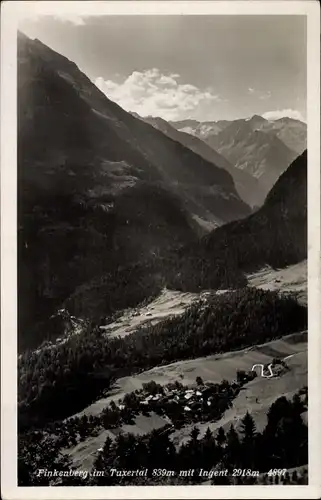 Ak Finkenberg in Tirol, Tuxertal, Ingent