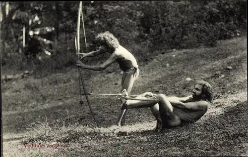 Ak Sri Lanka, Veddahs Ceylon, Bogenschützen