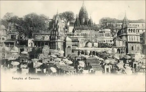Ak Varanasi Benares Indien, Temples