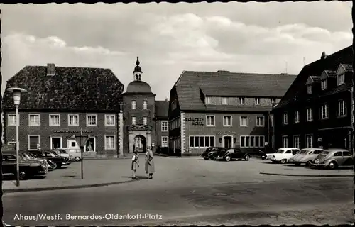 Ak Ahaus im Münsterland Westfalen, Bernardus Oldenkott Platz