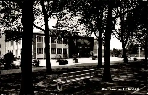 Ak Rheinhausen Duisburg im Ruhrgebiet, Hallenbad