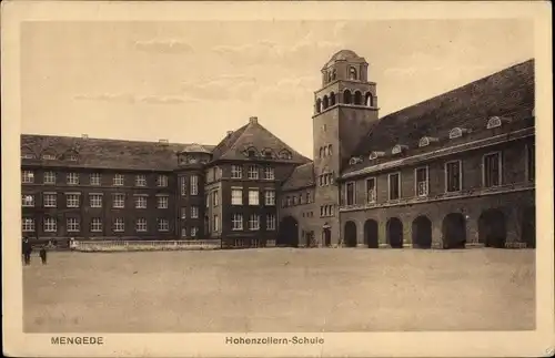 Ak Mengede Dortmund Nordrhein Westfalen, Hohenzollern Schule