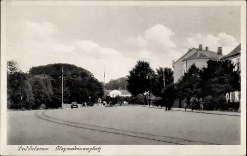 Ak Bad Doberan in Mecklenburg, Alexandrinenplatz
