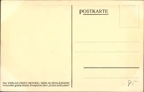 Künstler Ak Kampmann, G., Friedrich Naumann, Politiker, Kunst und Leben