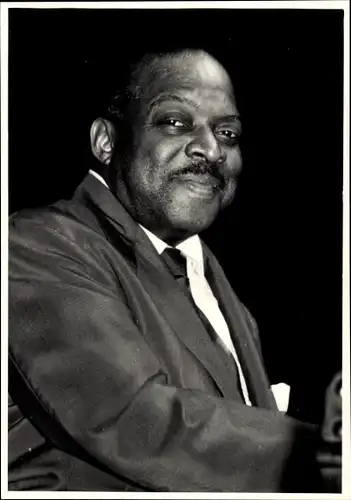 Foto Jazz Club Berlin 50er Jahre, William Allen, Count Basie, Pianist