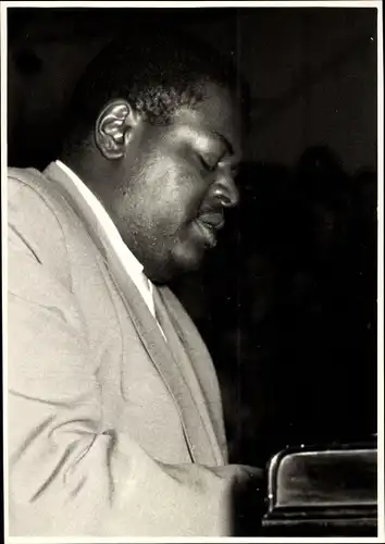 Foto Jazz Club Berlin 50er Jahre, Oscar Emmanuel Peterson, Pianist, Komponist