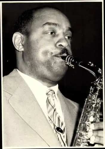Foto Jazz Club Berlin 50er Jahre, Benny Carter, Saxophonist