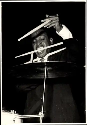 Foto Jazz Club Berlin 50er Jahre, Lionel Hamp Hampton, Perkussionist, Bandleader