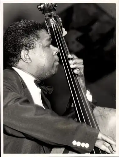 Foto Jazz Club Berlin 50er Jahre, Arvell Shaw, Kontrabass