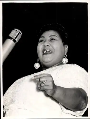 Foto Jazz Club Berlin 50er Jahre, Sängerin Velma Middleton