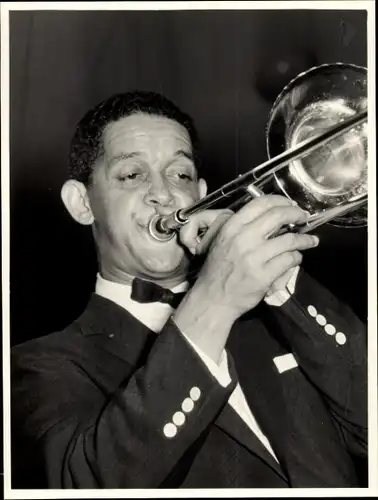 Foto Jazz Club Berlin 50er Jahre, James Osborne Young, Trummy, Posaunist