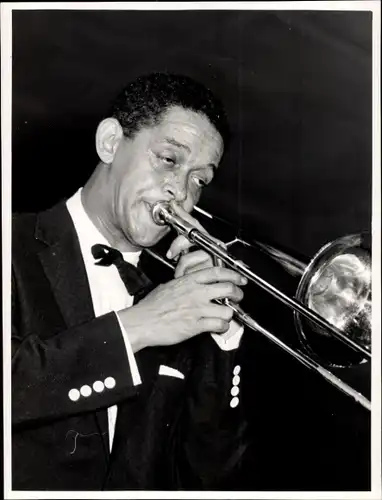 Foto Jazz Club Berlin 50er Jahre, James Osborne Young, Trummy, Posaunist