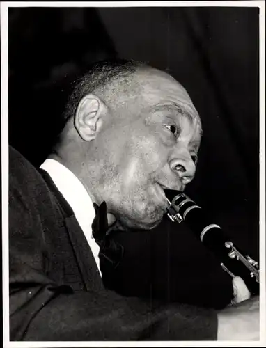 Foto Jazz Club Berlin 50er Jahre, Edmond Ed Hall, Klarinette