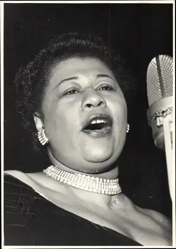 Foto Jazz Club Berlin 50er Jahre, Sängerin Ella Fitzgerald