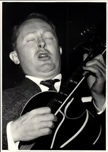 Foto Jazz Club Berlin 50er Jahre, Mitchell Herbert Herb Ellis, Gitarrist