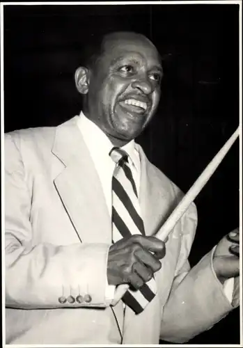 Foto Jazz Club Berlin 50er Jahre, Lionel Hamp Hampton, Perkussionist, Bandleader