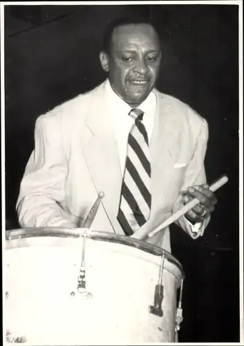 Foto Jazz Club Berlin 50er Jahre, Lionel Hamp Hampton, Perkussionist, Bandleader