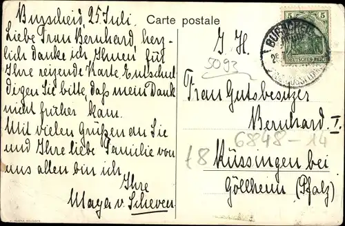 Ak Burscheid in Nordrhein Westfalen, Haus Goetze