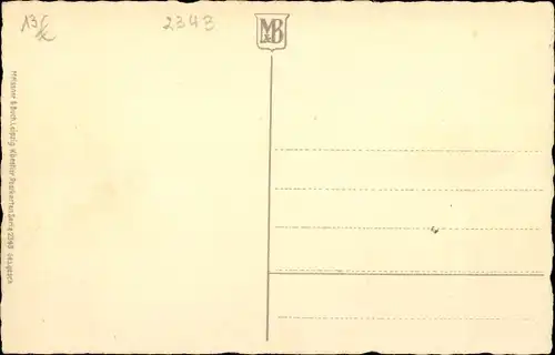 Künstler Litho Klein, Catharina, Rosenstrauß, Meissner & Buch 2343