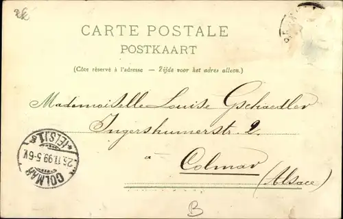 Ak Bruxelles Brüssel, Boulevard de Waterloo