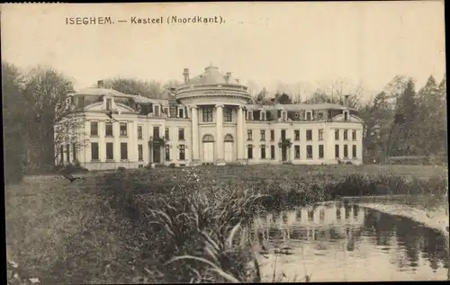 Ak Izegem Iseghem Westflandern, Kasteel