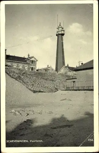 Ak Scheveningen Den Haag Südholland, Vuurtoren