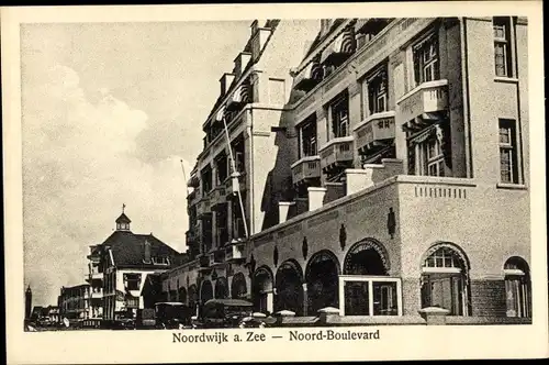 Ak Noordwijk aan Zee Südholland, Noord-Boulevard