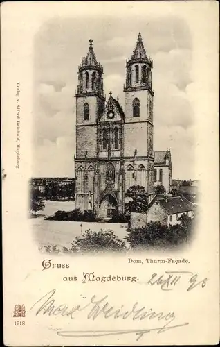Ak Magdeburg an der Elbe, Dom