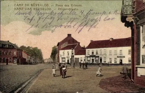Ak Beverloo Beverlo Beringen Flandern Limburg, Truppenplatz, Place des Princes