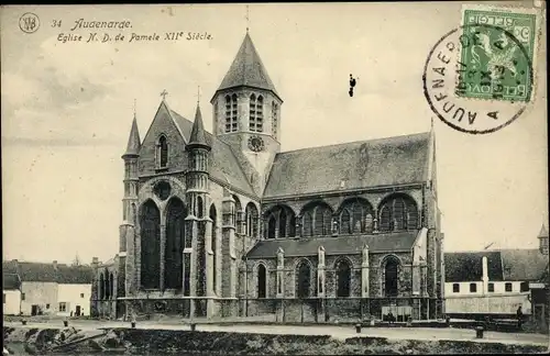 Ak Oudenaarde Audenarde Ostflandern, Eglise N. D. de Pamele