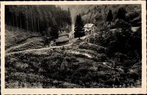 Ak Malmédy Wallonien Lüttich, Hohes Venn, Gasthof Bayhon-Mühle