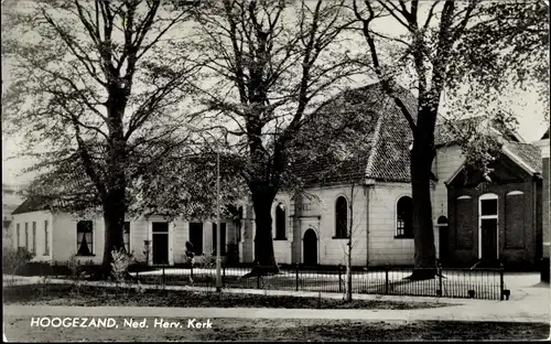 Ak Hoogezand Sappemeer Groningen, Ned. Herv. Kerk