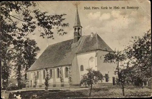 Ak Heien Boeicop Utrecht, Ned. Herv. Kerk