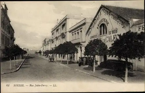 Ak Sousse Tunesien, Rue Jules Ferry, Briqueterie