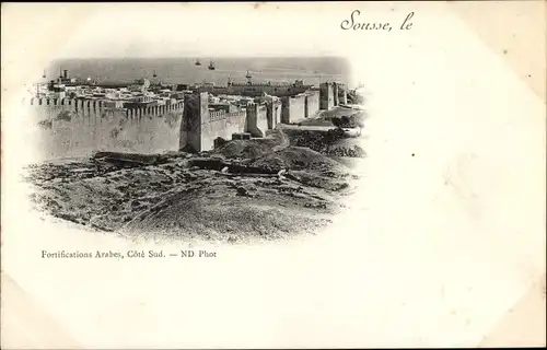 Ak Sousse Tunesien, Fortifications Arabes, Cote Sud