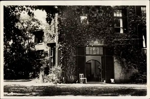 Ak Ommen Overijssel Niederlande, Huize Henan, Eingangsbereich