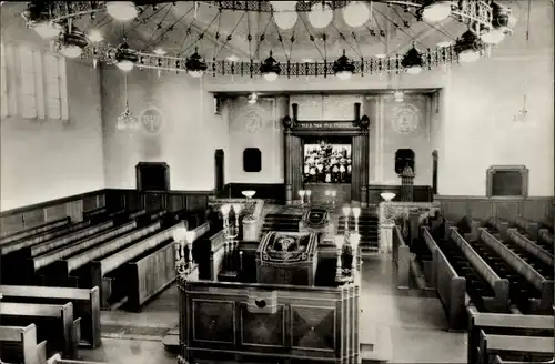 Judaika Ak Enschede Overijssel Niederlande, Synagoge der Ned. Isr. Gemeente
