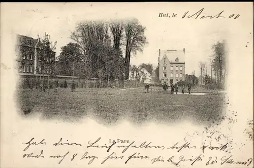 Ak Hal Flämisch Brabant Flandern, Le Parc