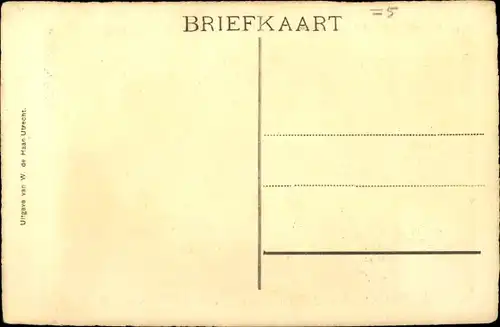 Künstler Ak Utrecht Niederlande, Stadhuisbrug en Domtoren