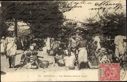 Ak Senegal, Un Marché dans le Cayer