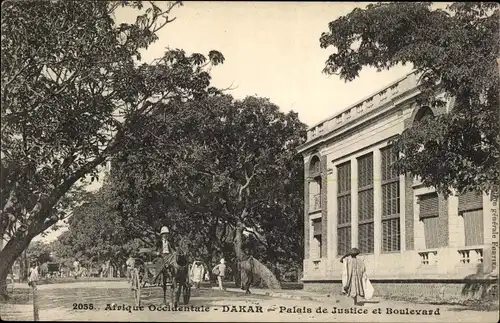 Ak Dakar Senegal, Palais de Justice et Boulevard, Justizpalast