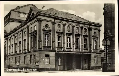 Ak Döbeln in Mittelsachsen, Stadttheater