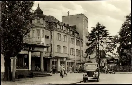 Ak Senftenberg in der Niederlausitz, J. W. Stalin Straße