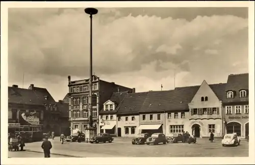 Ak Senftenberg in der Niederlausitz, Platz der Freundschaft