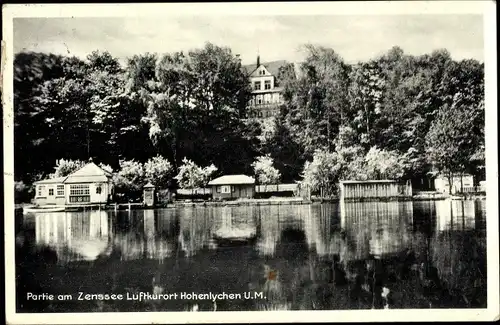 Ak Hohenlychen Lychen in der Uckermark, Partie am Zenssee