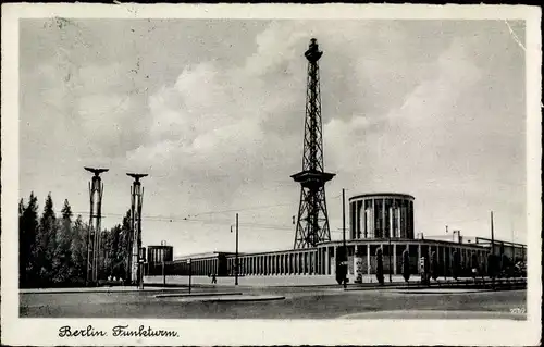 Ak Berlin Charlottenburg Westend, Funkturm