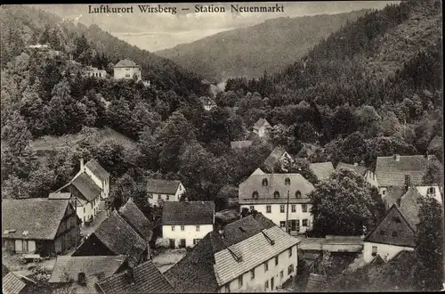 Ak Wirsberg im Fichtelgebirge, Ortsansicht